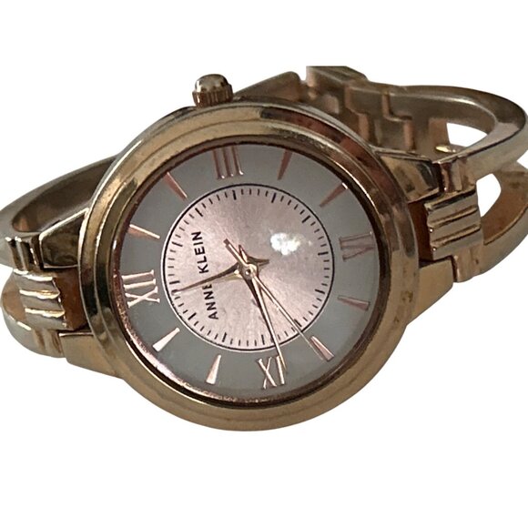 Anne Klein Womens Watches Set Of Two Stainless Steel & Rose Gold Bands - Picture 4 of 9